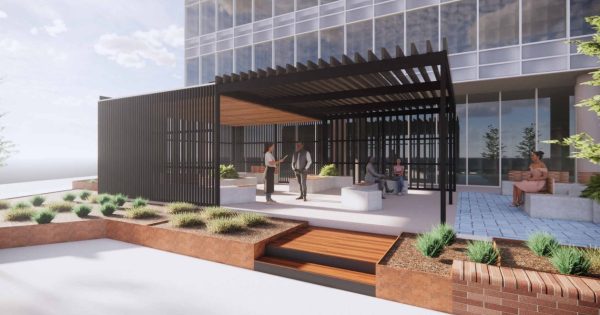 New pavilion to offer respite for City West office workers