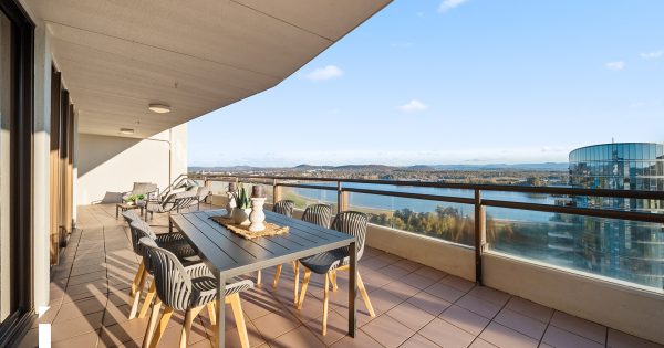 Canberra City penthouse with unbeatable views needs to be seen to be believed