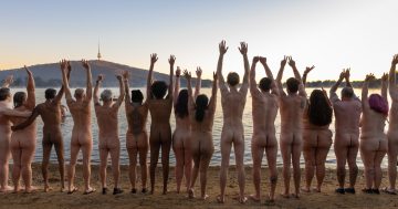 Frosty, fearless and fully nude: Winter solstice swimmers prove courage comes in many forms