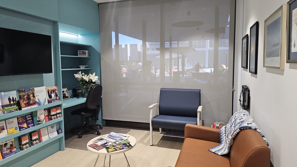 Hospital lounge room