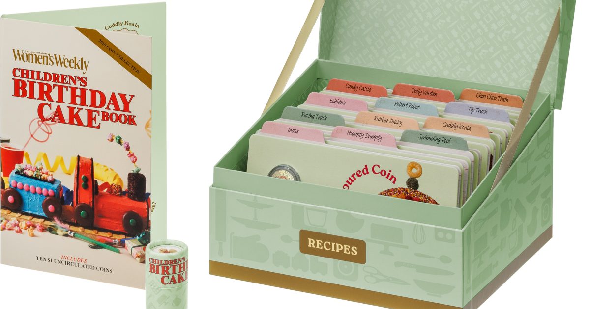 Sweet nostalgia: Beloved Aussie cake book now immortalised in coins | Region Canberra Sweet nostalgia: Beloved Aussie cake book now immortalised in coins | Region Canberra