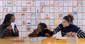 Playtime at the gallery - portraiture gets whimsical these school holidays