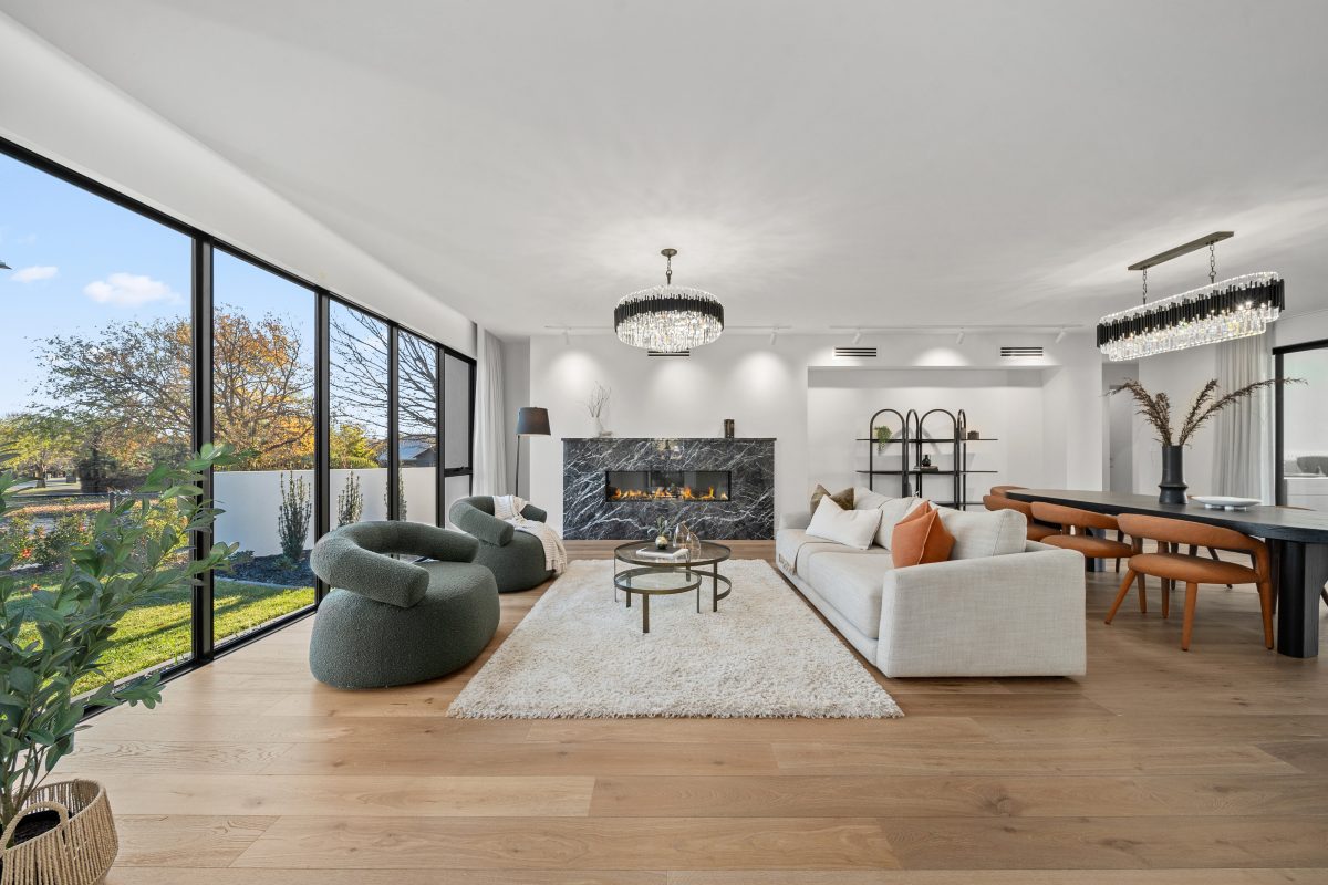living room of home