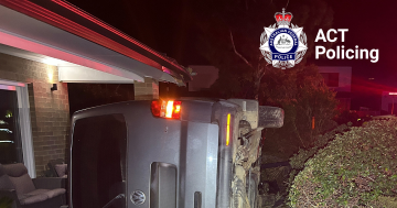Man charged after van smashes into Throsby home