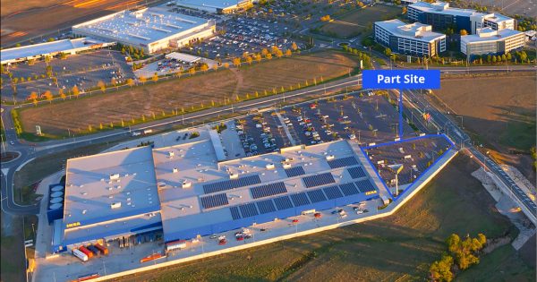 Wasted space: Ikea puts part of car park out to lease for a complementary business