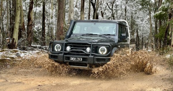The INEOS Grenadier ute is every little boy's dream