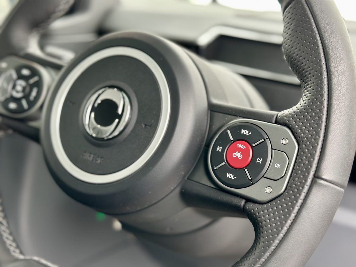 INEOS Grenadier steering wheel