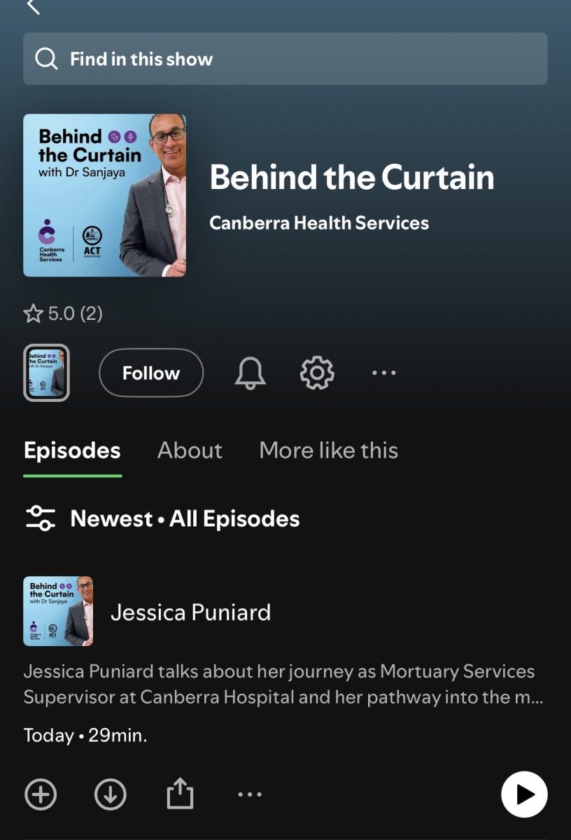 Canberra Health Services podcast