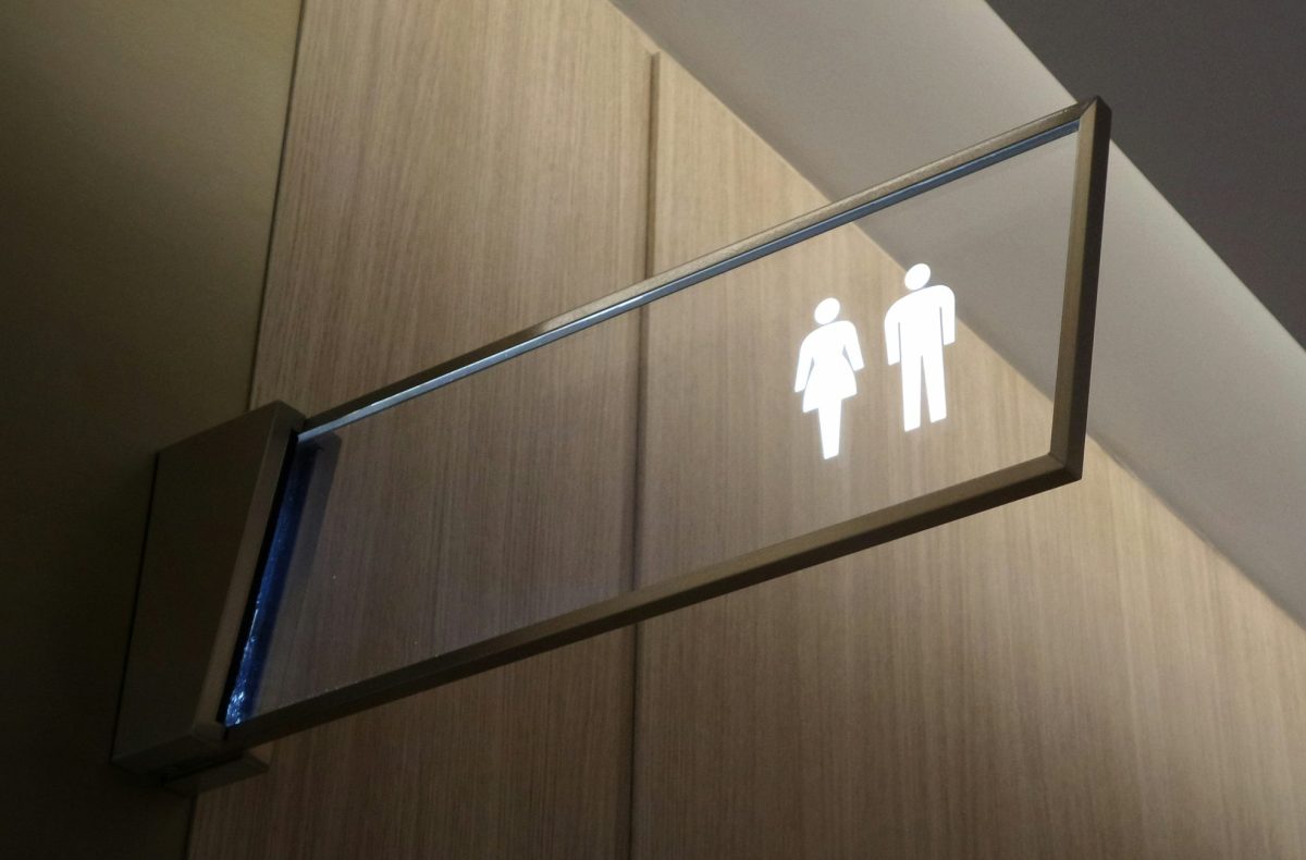 bathroom sign