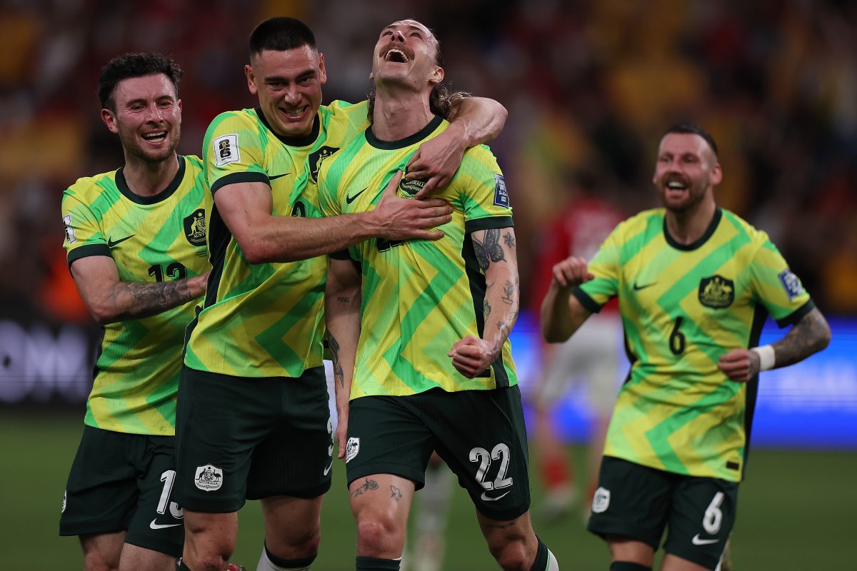 Subway Socceroos players
