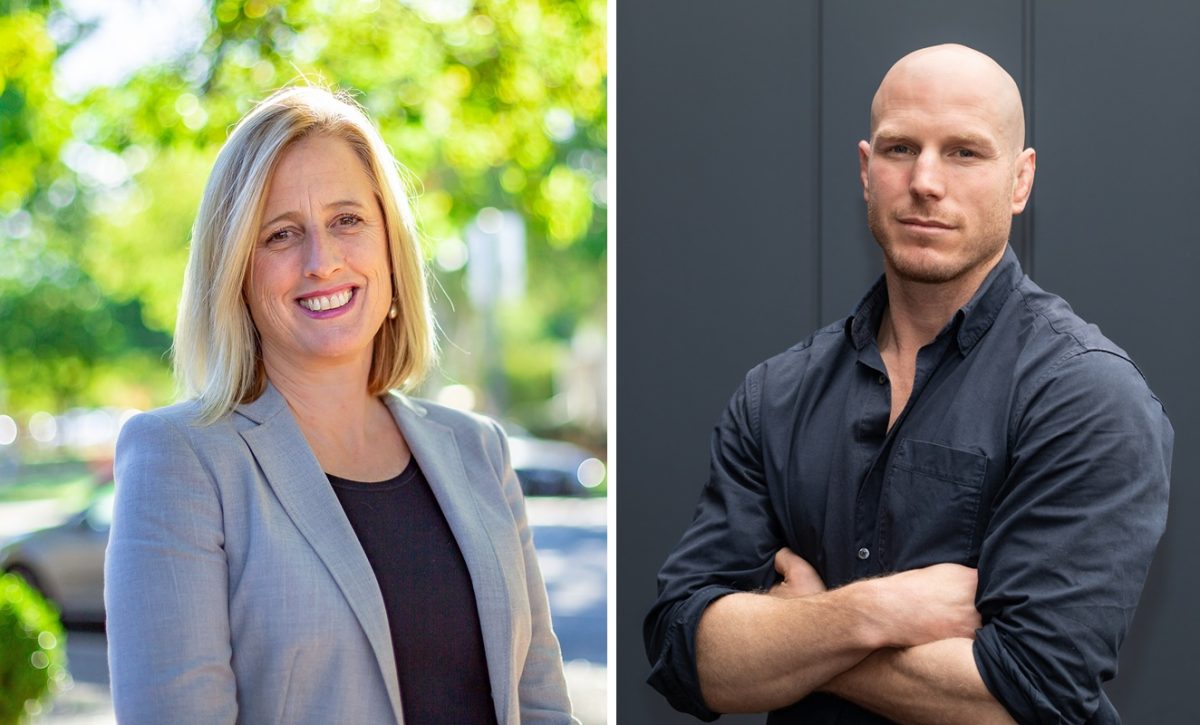 Katy Gallagher & David Pocock