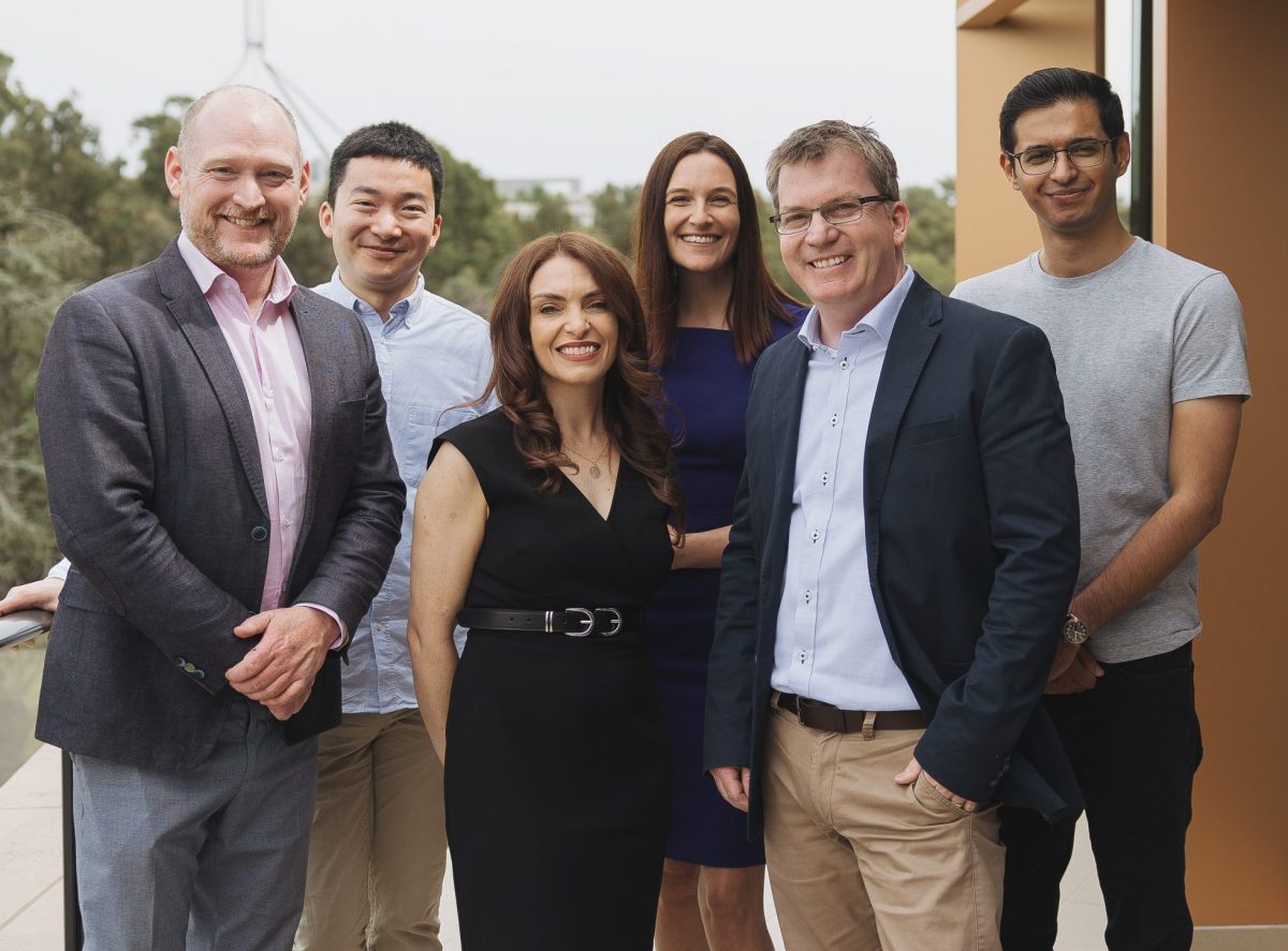 Trellis Data team including Tim McLaren, Cheng Yu, Rachel Gately and Michael Gately,