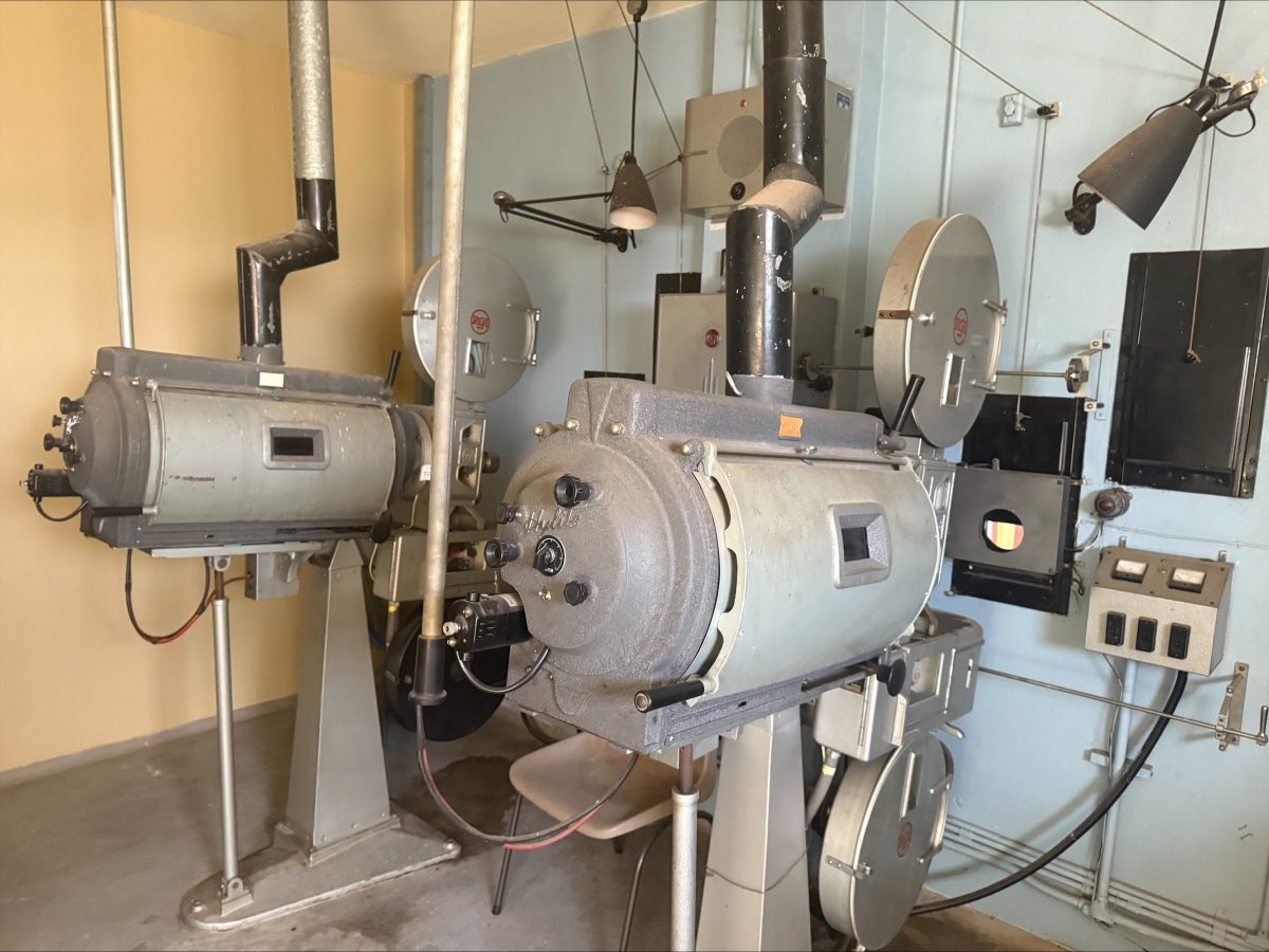 Albert Hall projection room