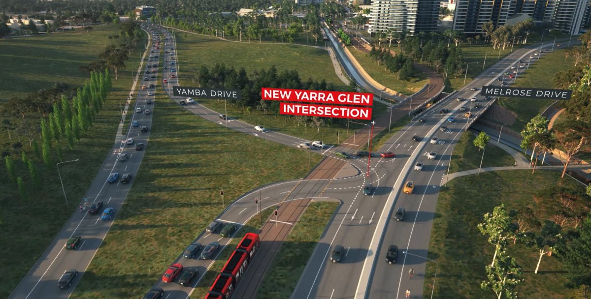 Yarra Glen intersection