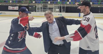 Legendary ice hockey rivalry comes to Canberra for the first time