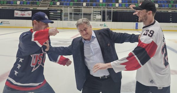 Legendary ice hockey rivalry comes to Canberra for the first time