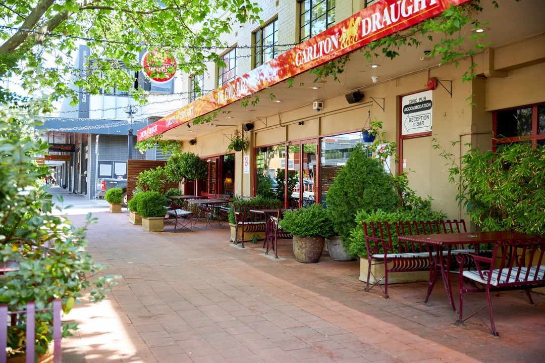 Exterior of Civic Pub