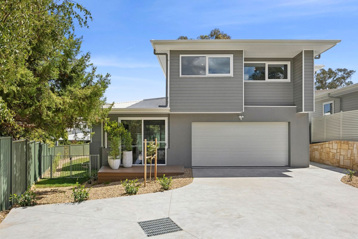 suburban home exterior
