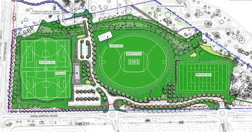 DA outlines final design of Molonglo's long-awaited district playing fields