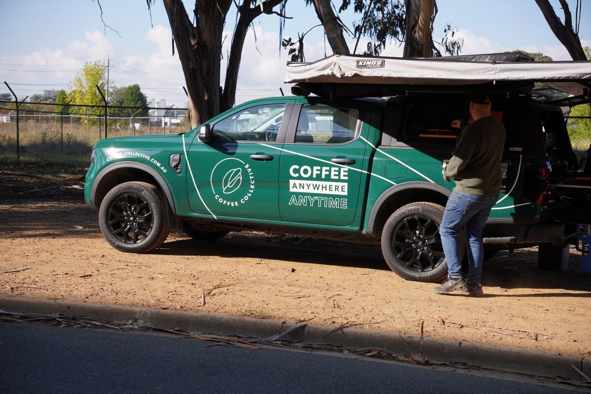Mobile coffee car