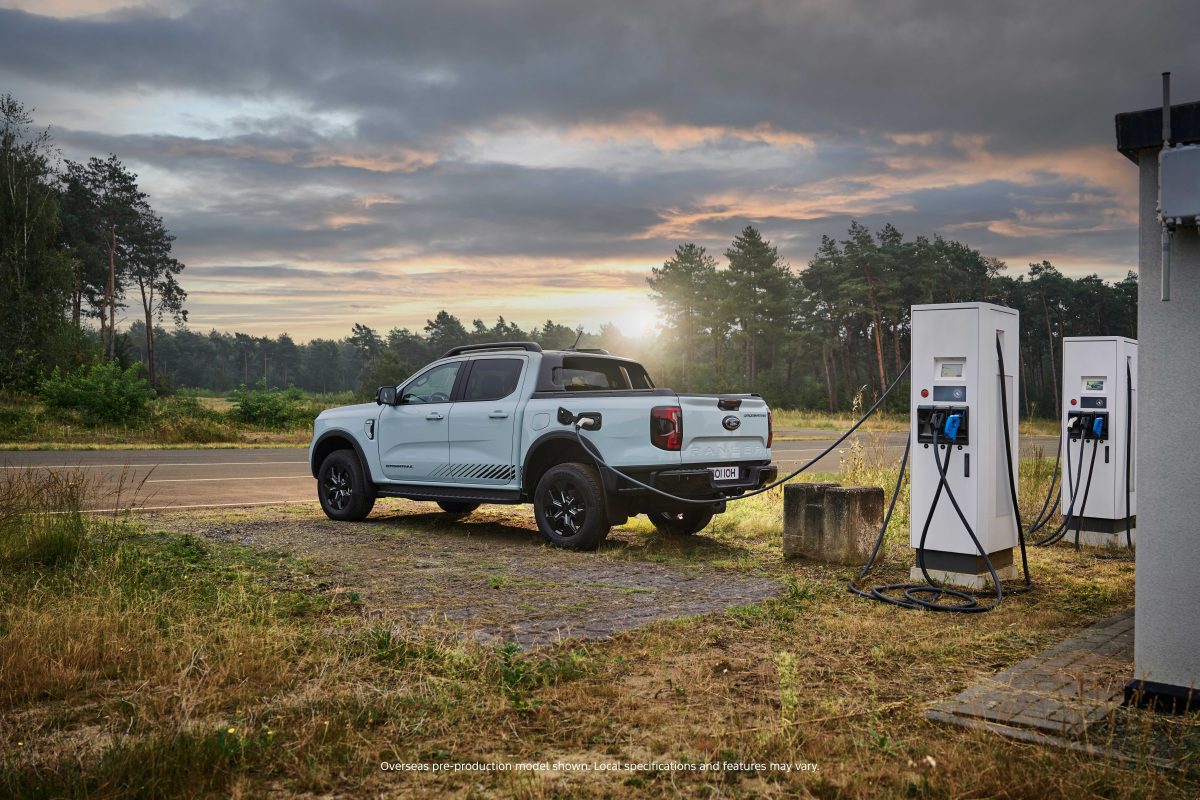 EV ute charging