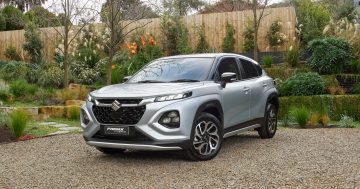 Another cheerful little Suzuki – with a name that sounds like a cough
