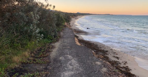 Severe weather batters Bermagui, popular track closed indefinitely