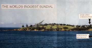 Bermagui's brush with the world's largest sundial
