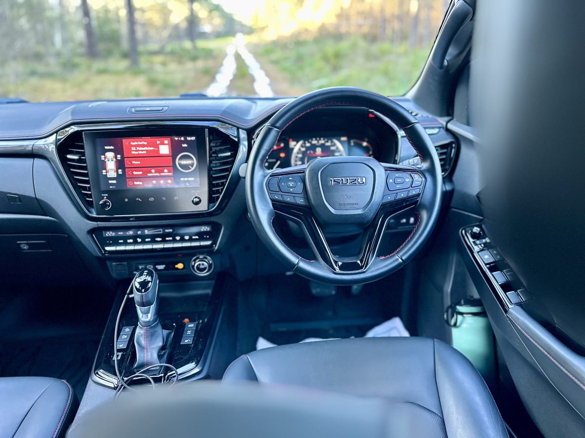 Sunset Orange Mica interior