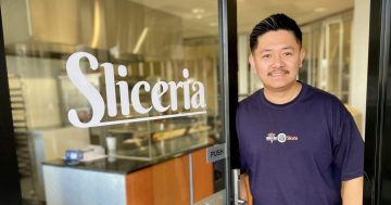 Did someone say free pizza? Sliceria opens in the city!