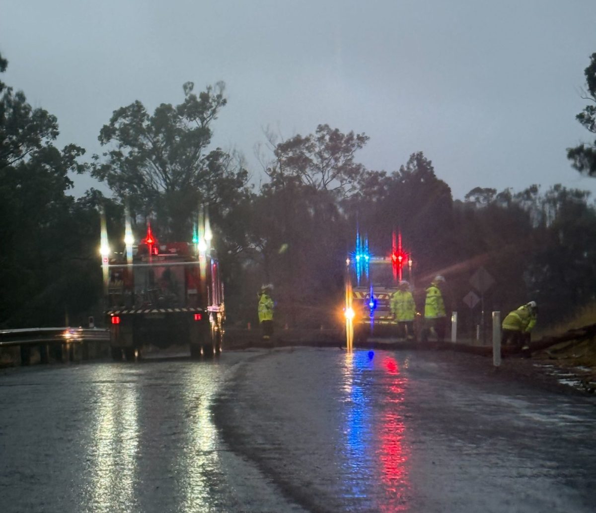 Rain on the roads
