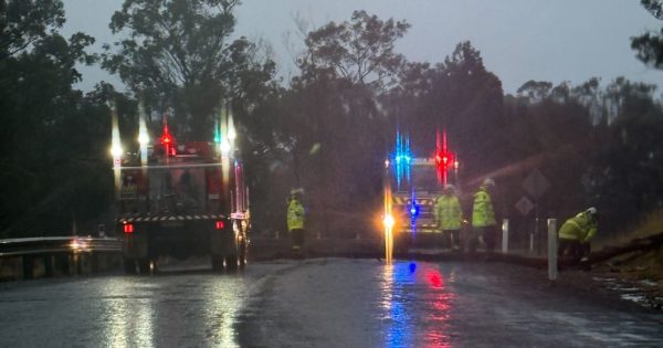 ACT and South Coast hammered by wild weather - with more to come
