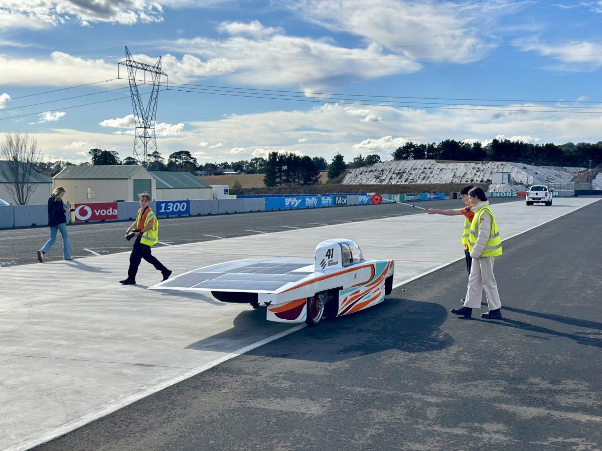 Solar race car