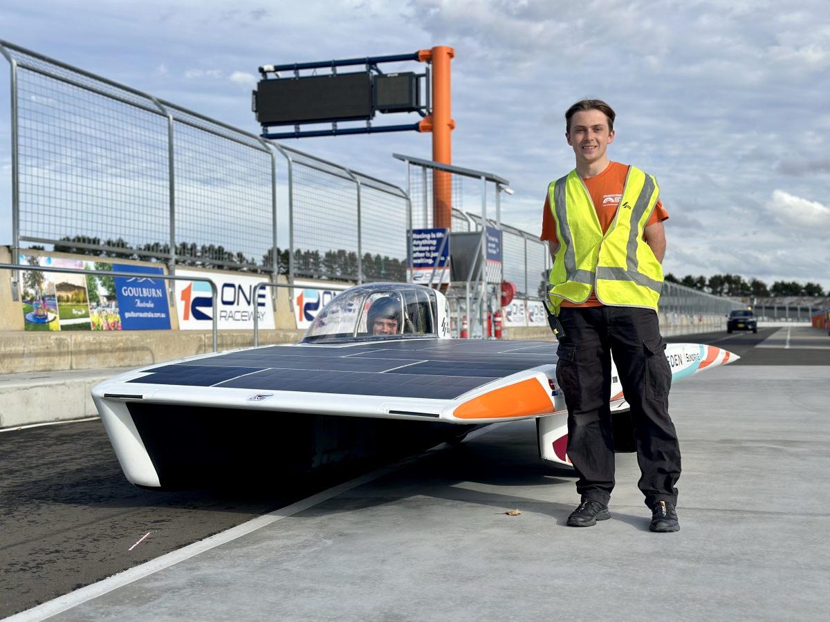 Solar race car