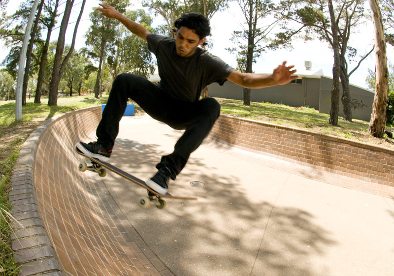 Skateboarding