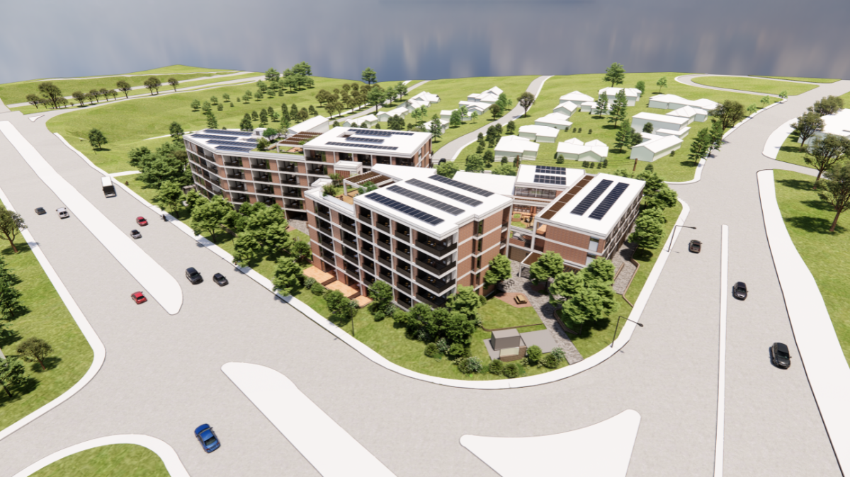 Render of what the final Curtin development could look like