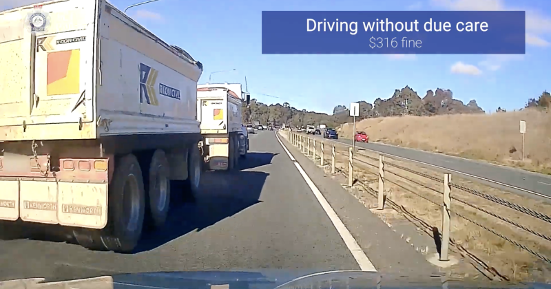 WATCH: Canberra's bad drivers fined more than $500,000 for unsafe driving