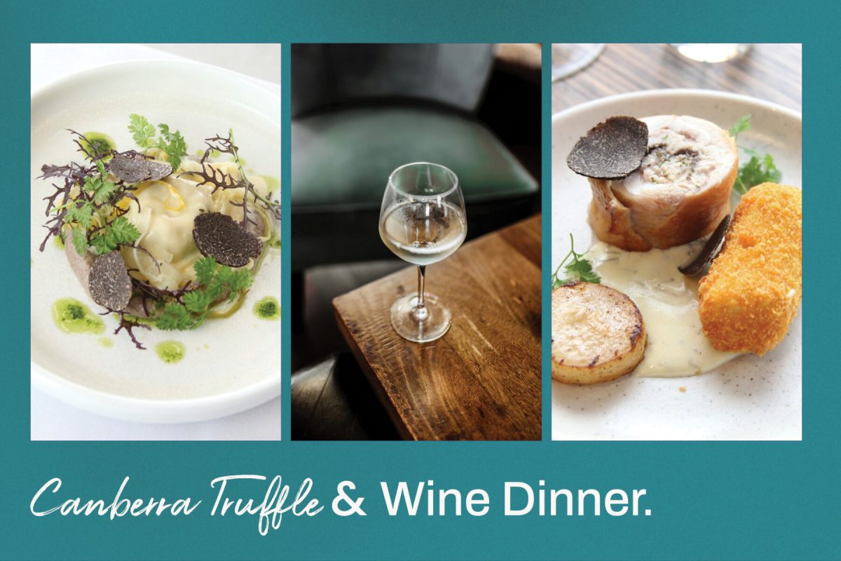 Canberra Truffle & Wine Dinner at Yacht Club