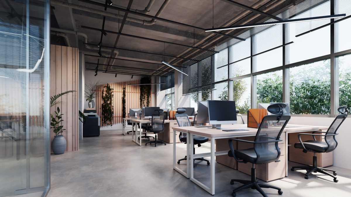 Empty office space