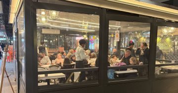 Via Dolce gazebo likely to rise again on Bunda Street as outdoor dining issue smoulders