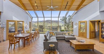 Mountain retreat home with river frontage needs no hyperbole