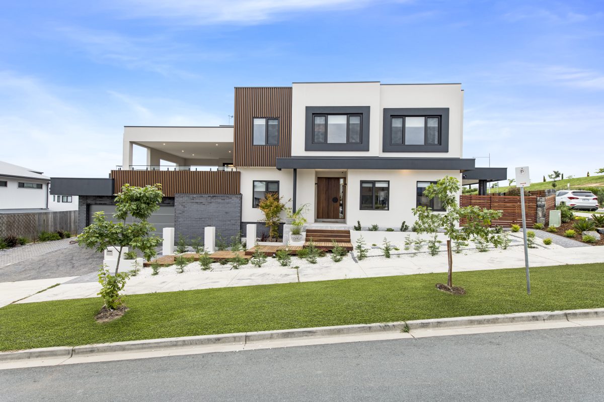 Denman home on sloped block
