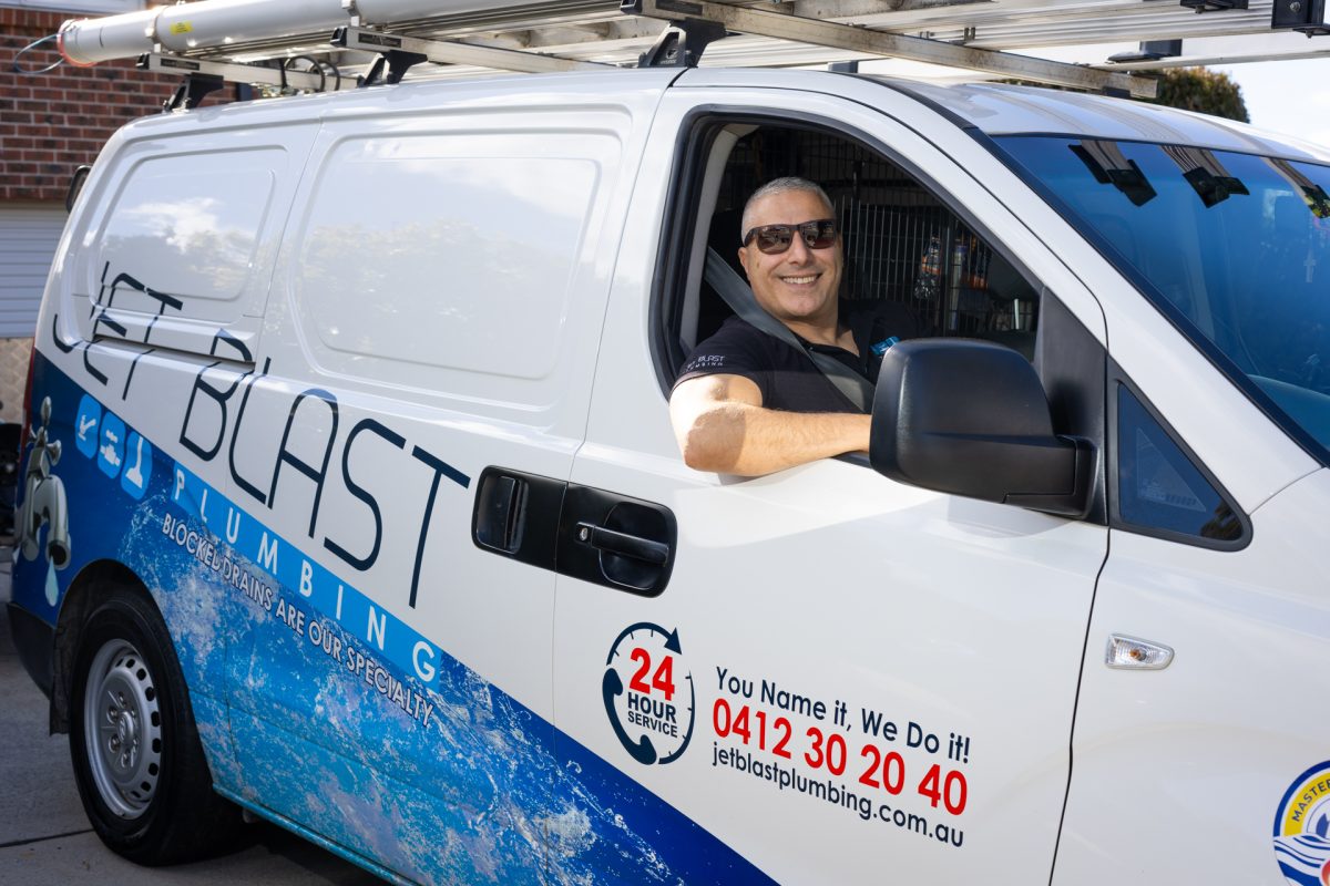 Jet Blast Plumbing, one of Canberra's most recommended plumbers.