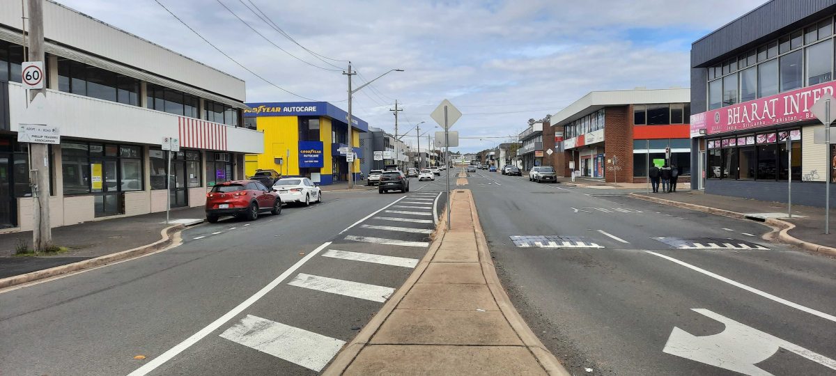 Townshend Street in Phillip