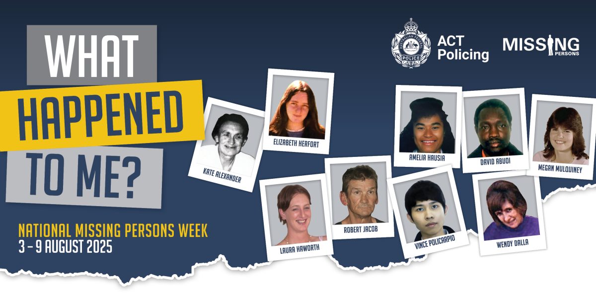 National Missing Persons Week