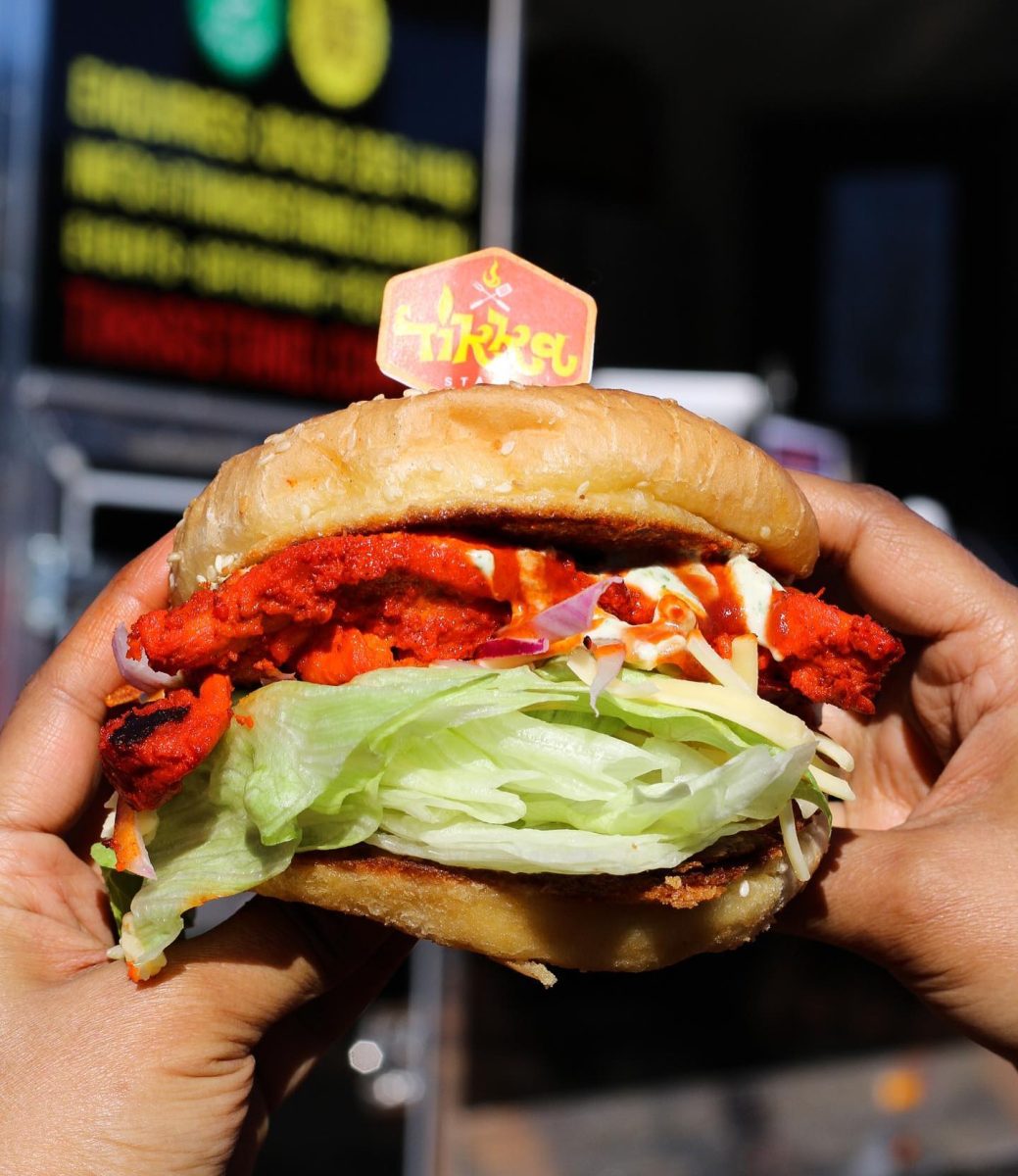 A burger