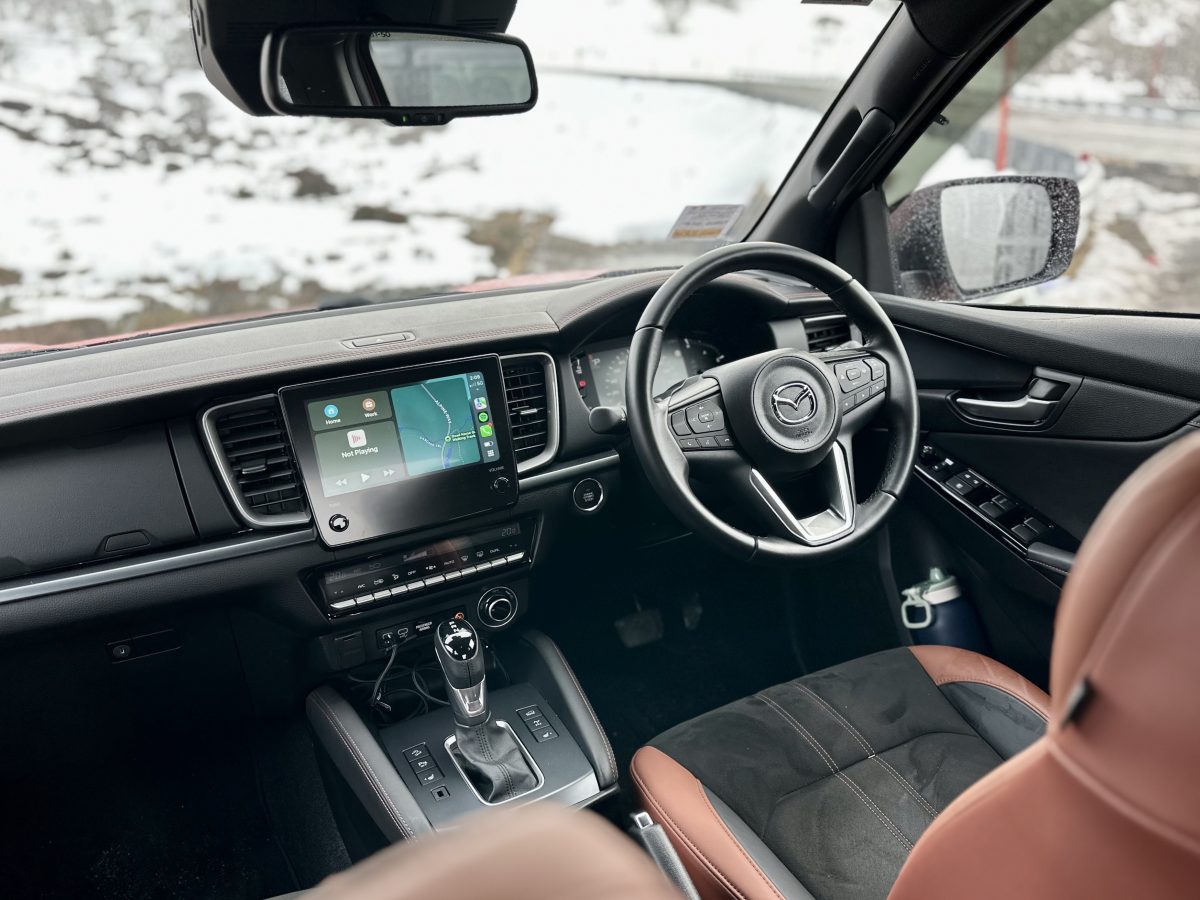 Mazda BT-50 front interior