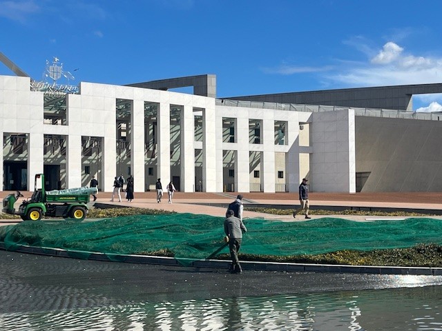 Parliament House maintenance