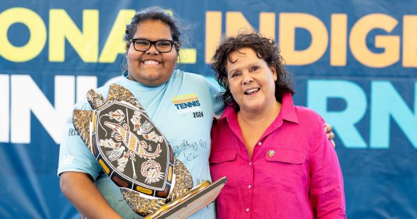 The ball's in our court: Indigenous tennis carnival a 'beautiful' way to connect with other mobs