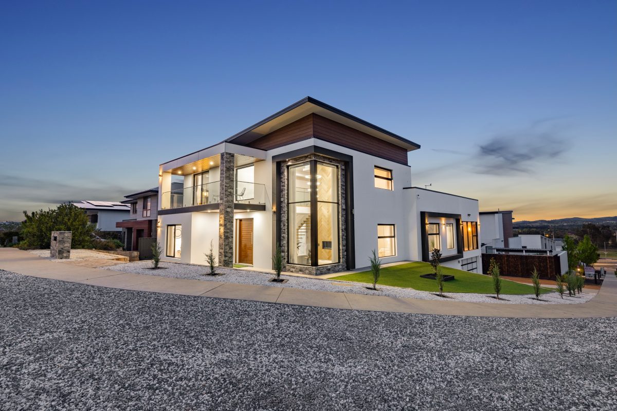 Lawson home on sloped block